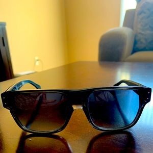 Men’s Alexander McQueen Skull Wayfarer Sunglasses